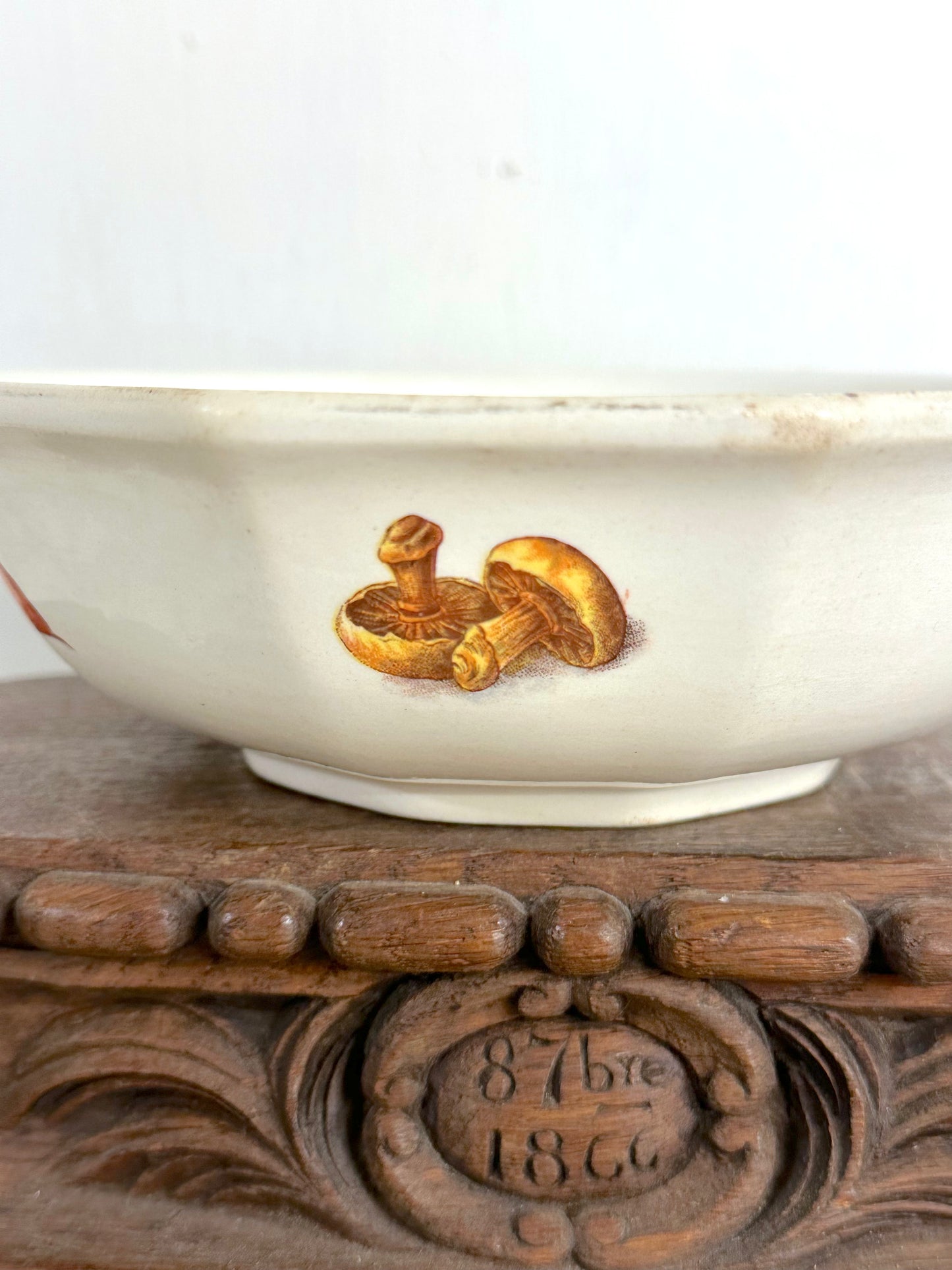 Vintage French "Milliat Frères" Vegetables - Small Serving Bowl