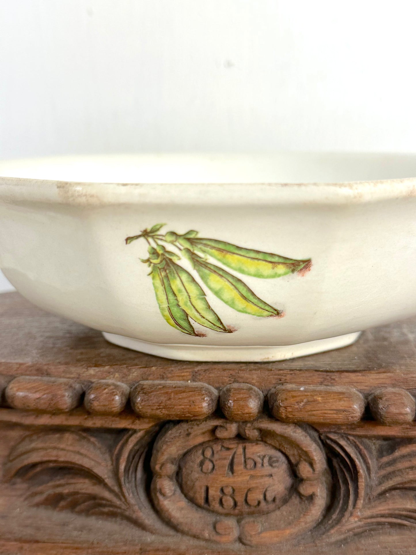 Vintage French "Milliat Frères" Vegetables - Small Serving Bowl