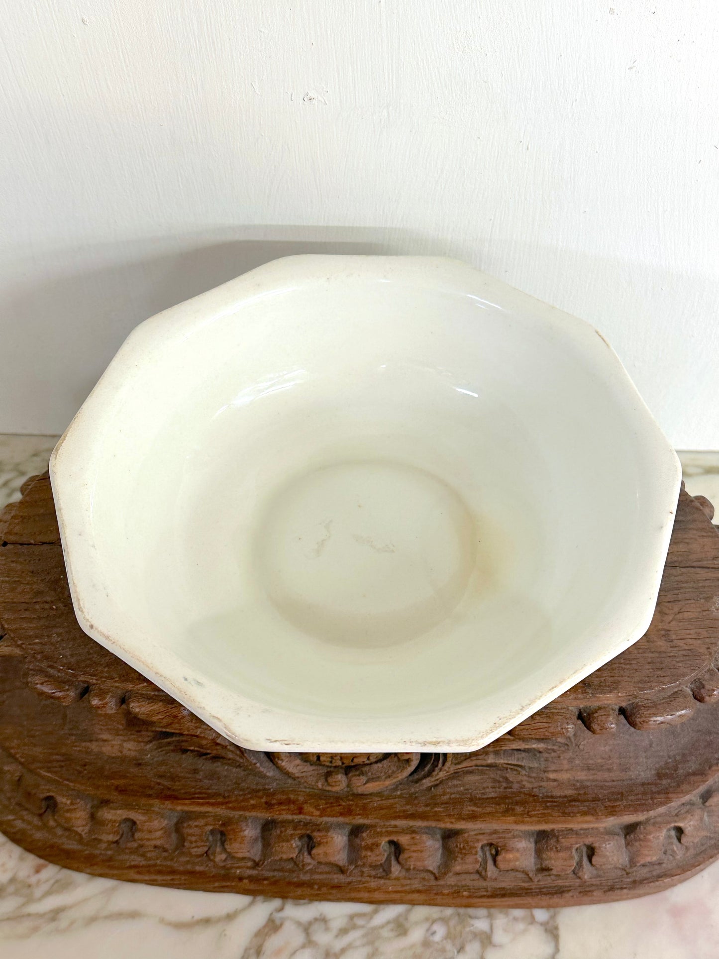 Vintage French "Milliat Frères" Vegetables - Small Serving Bowl
