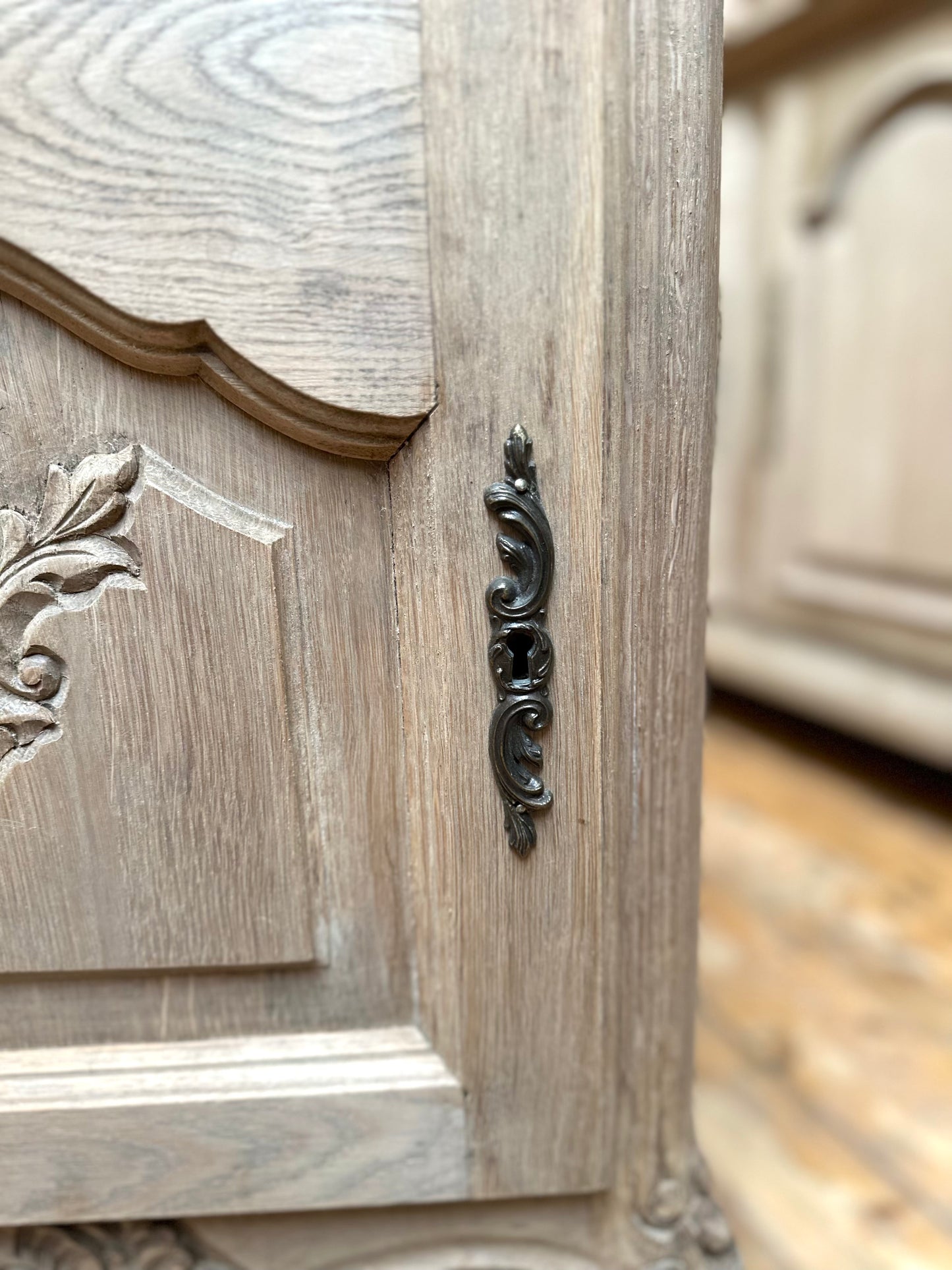 Antique French Oak Petite Confiturier