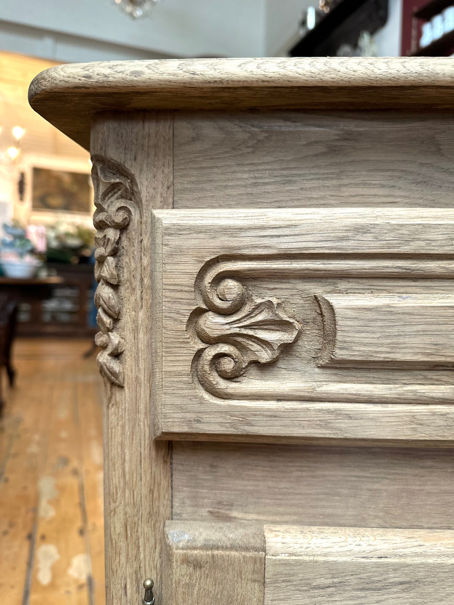 Antique French Oak Petite Confiturier