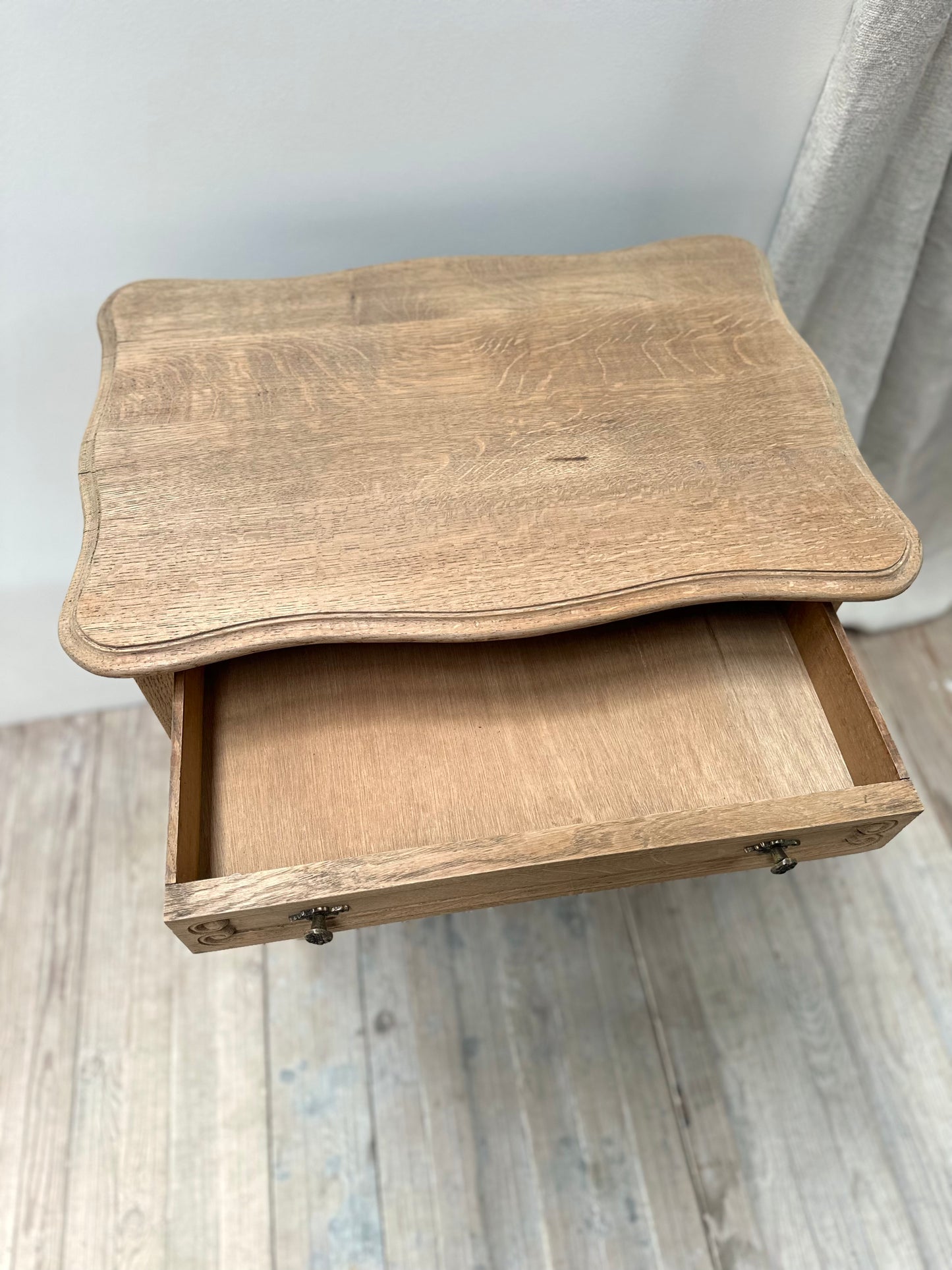 Vintage French Petite 3 Drawer Commode