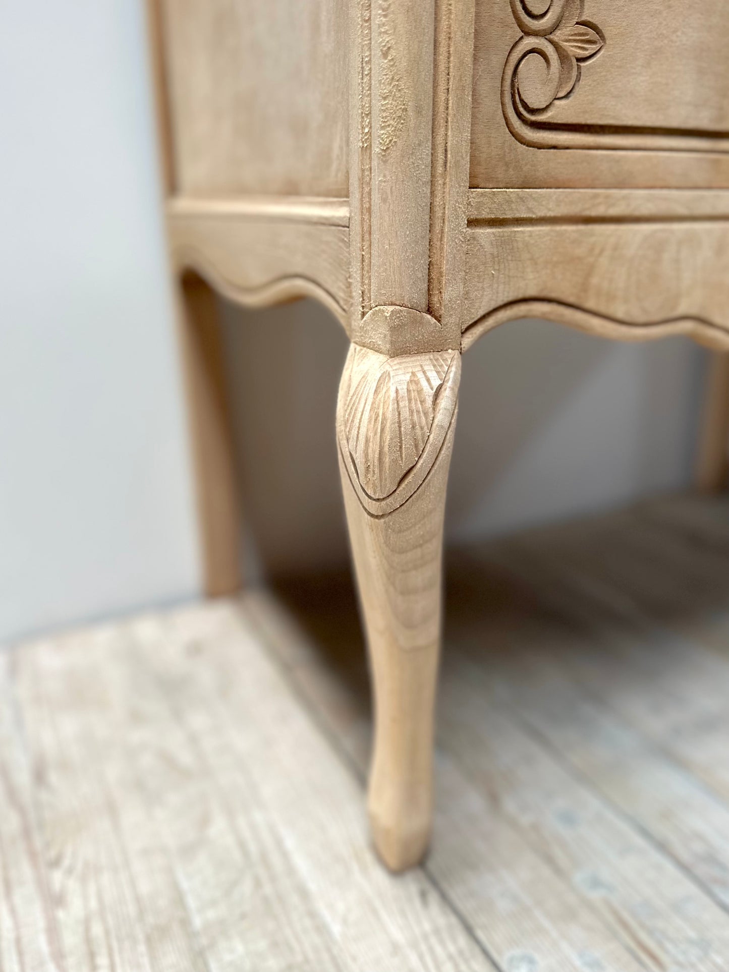 Antique French Petite 3 Drawer Commode
