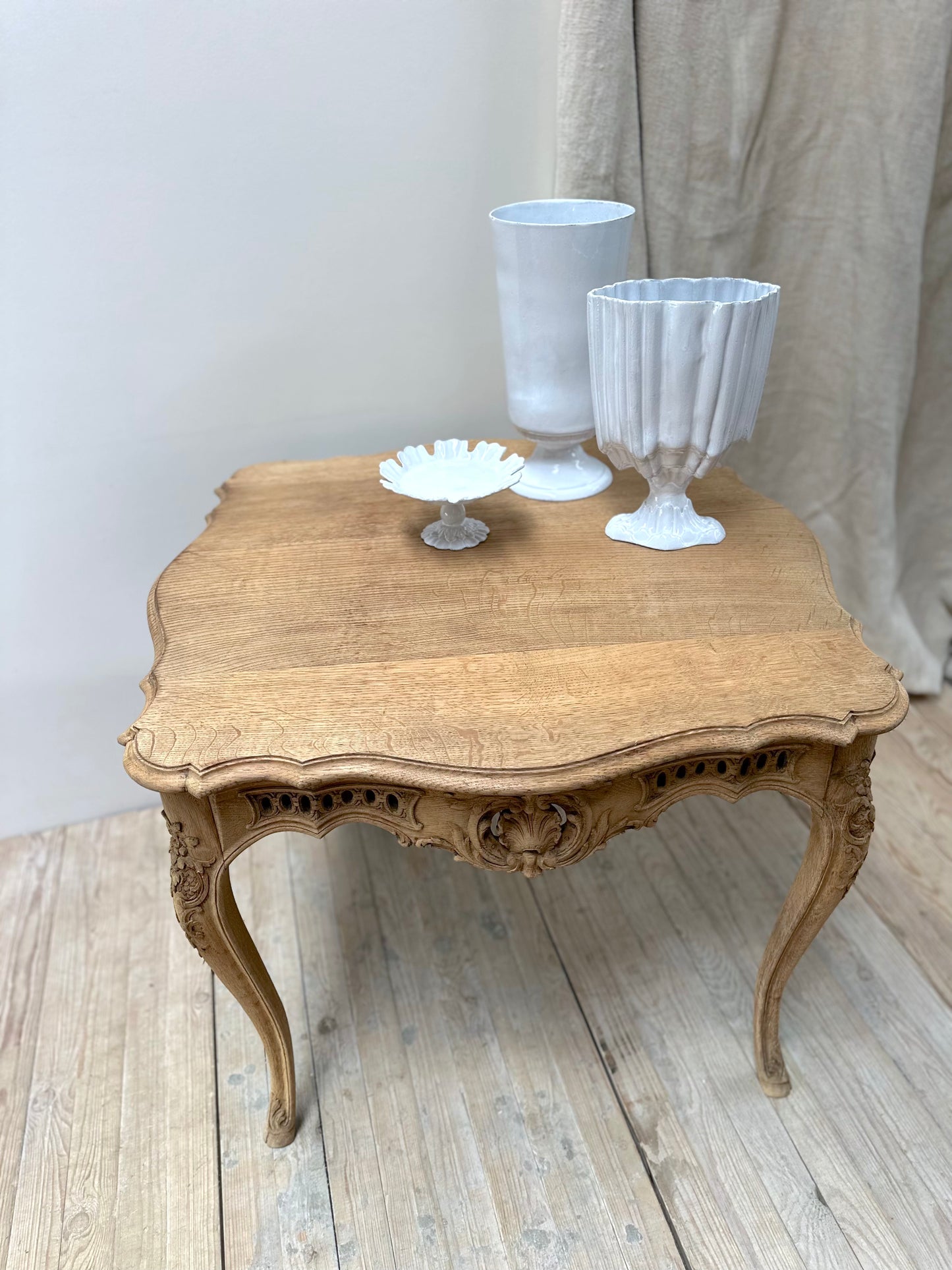 Antique French Louis XV Square Coffee Table