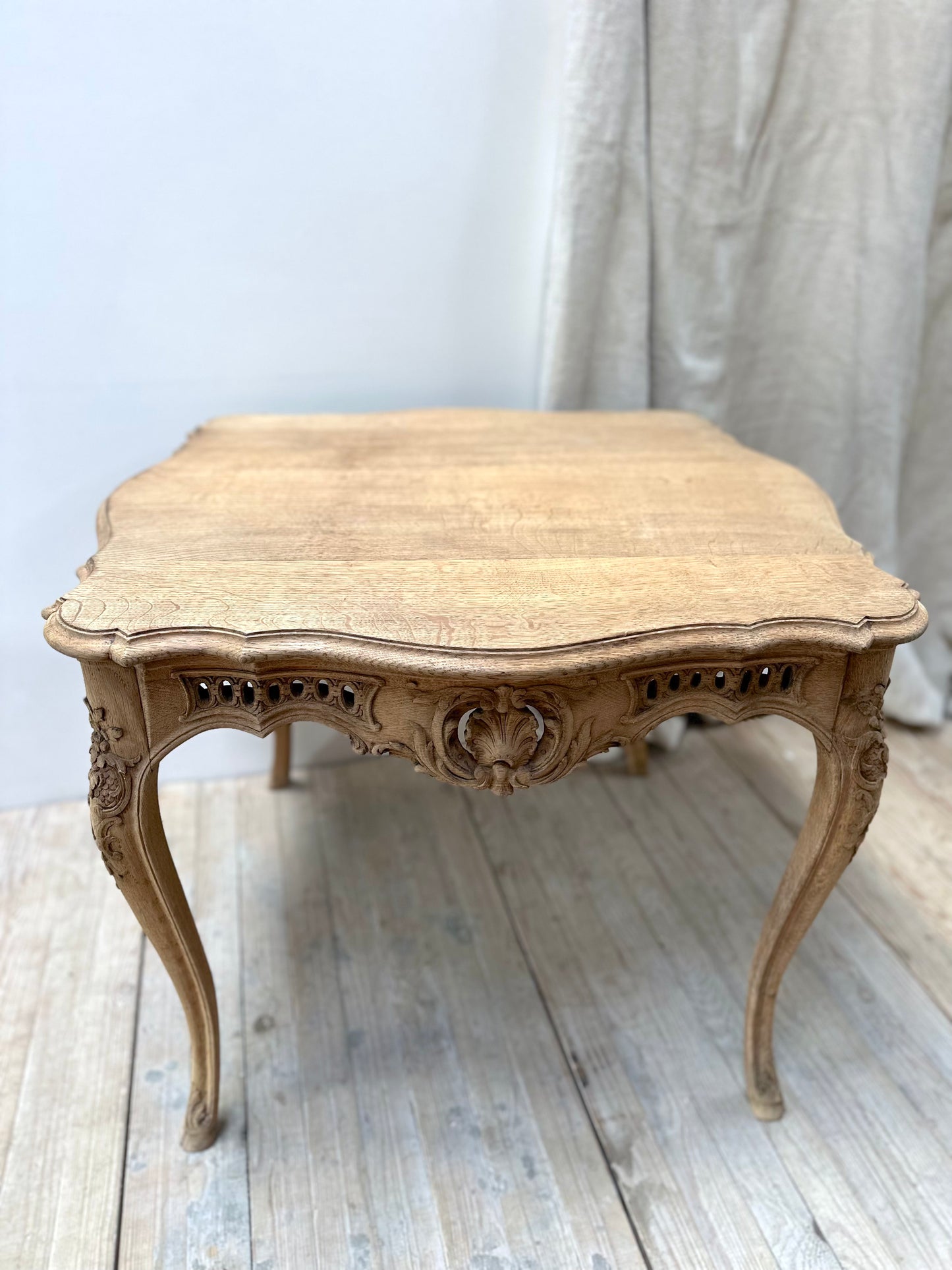 Antique French Louis XV Square Coffee Table