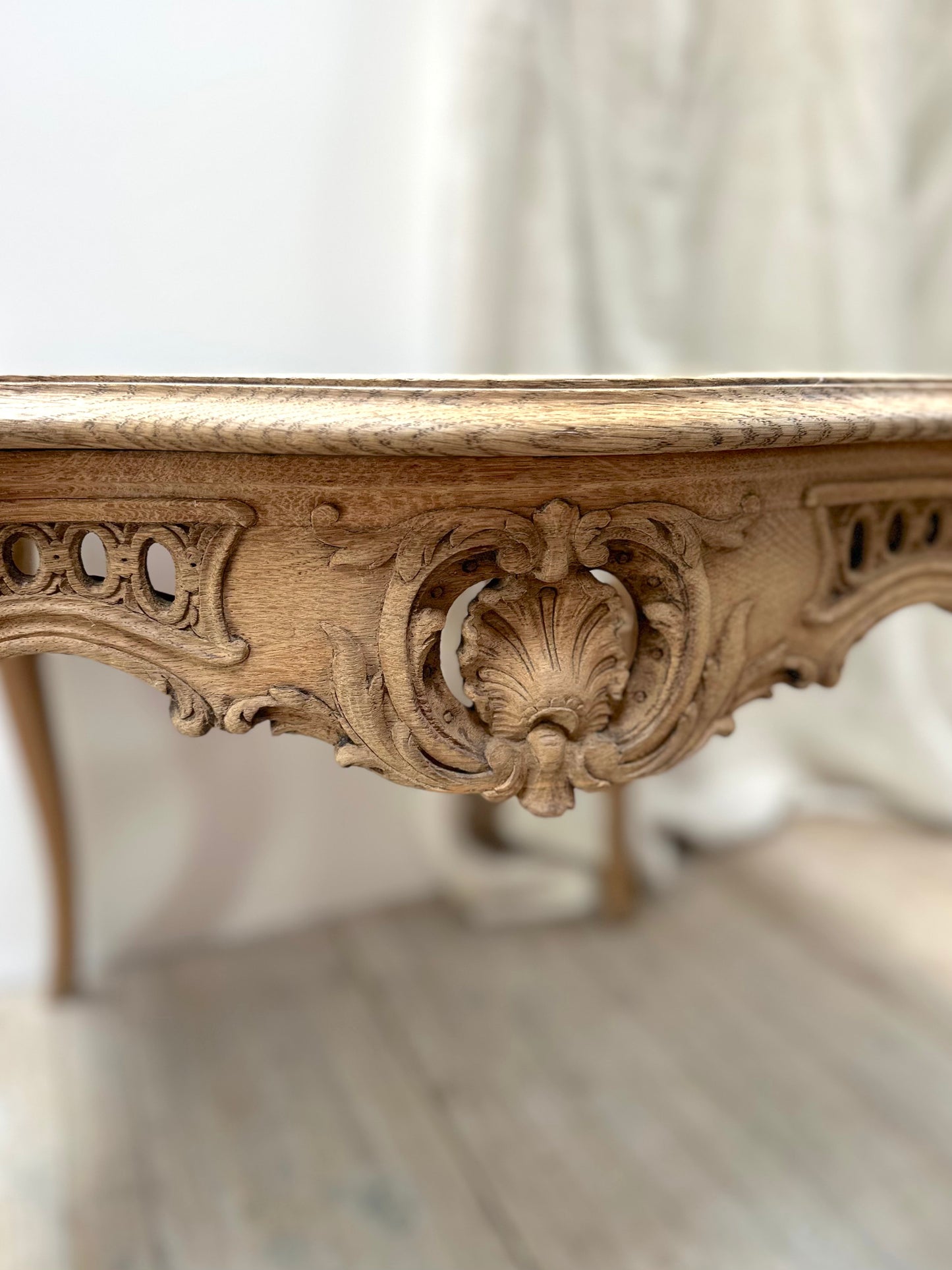 Antique French Louis XV Square Coffee Table
