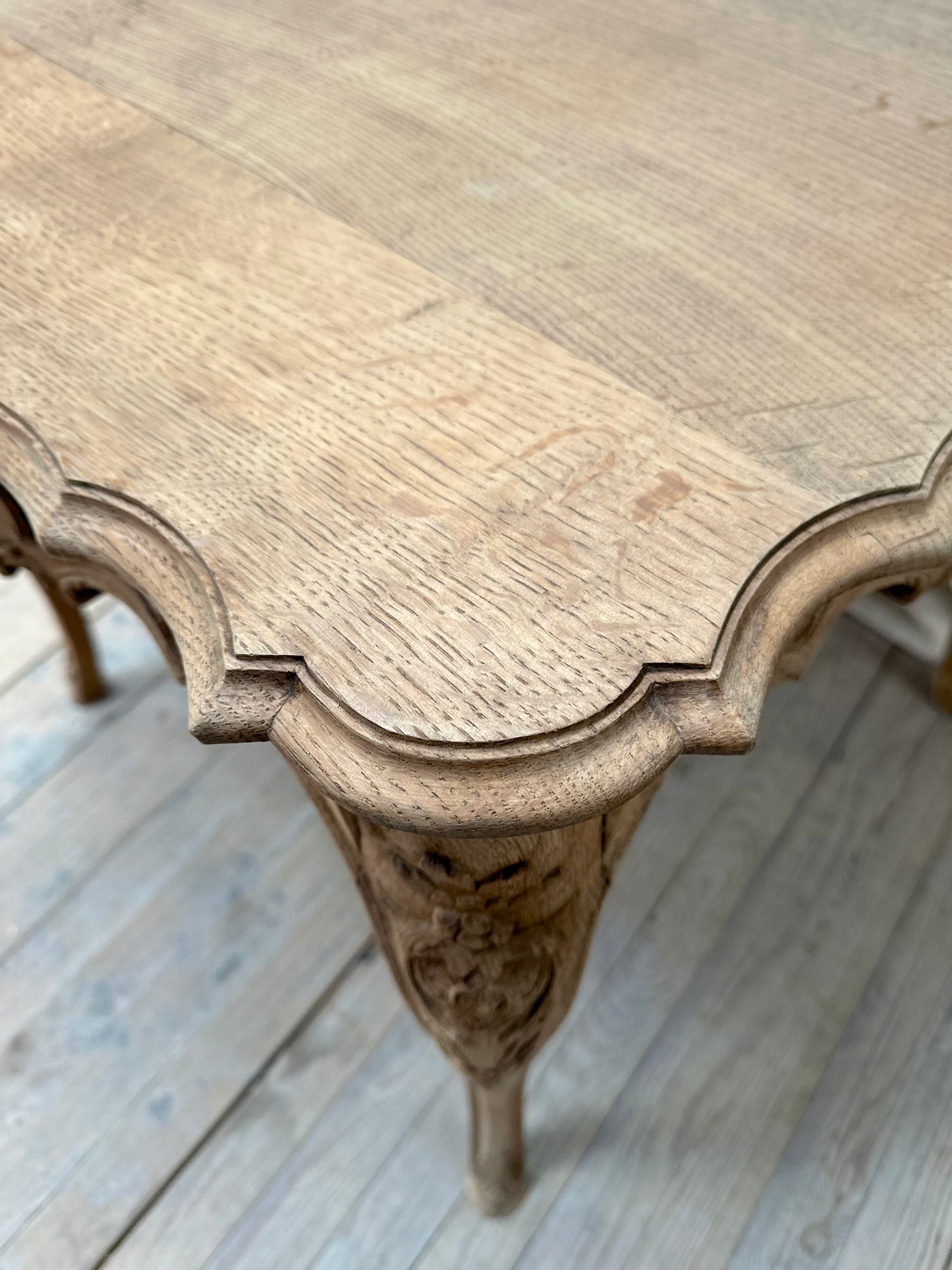 Antique French Louis XV Square Coffee Table