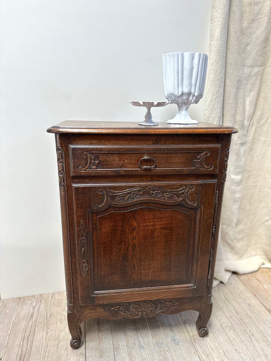 Antique French Oak Confiturier