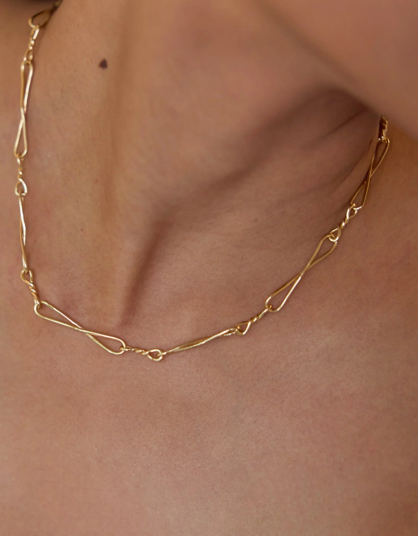 Dorothee Sausset Infinity Gold Chain Necklace