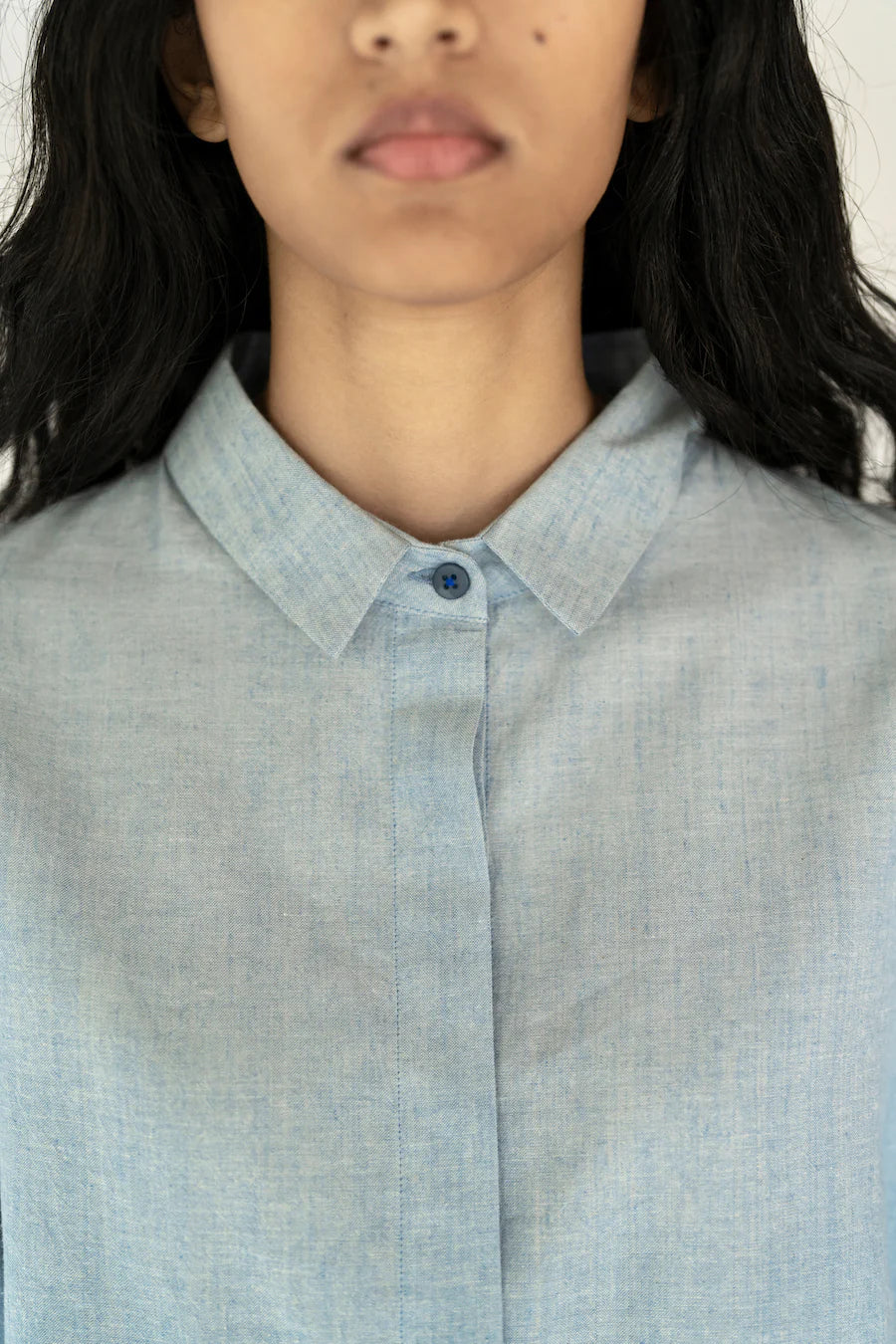 Runaway Bicycle Pale Blue Short Sleeve Shirt