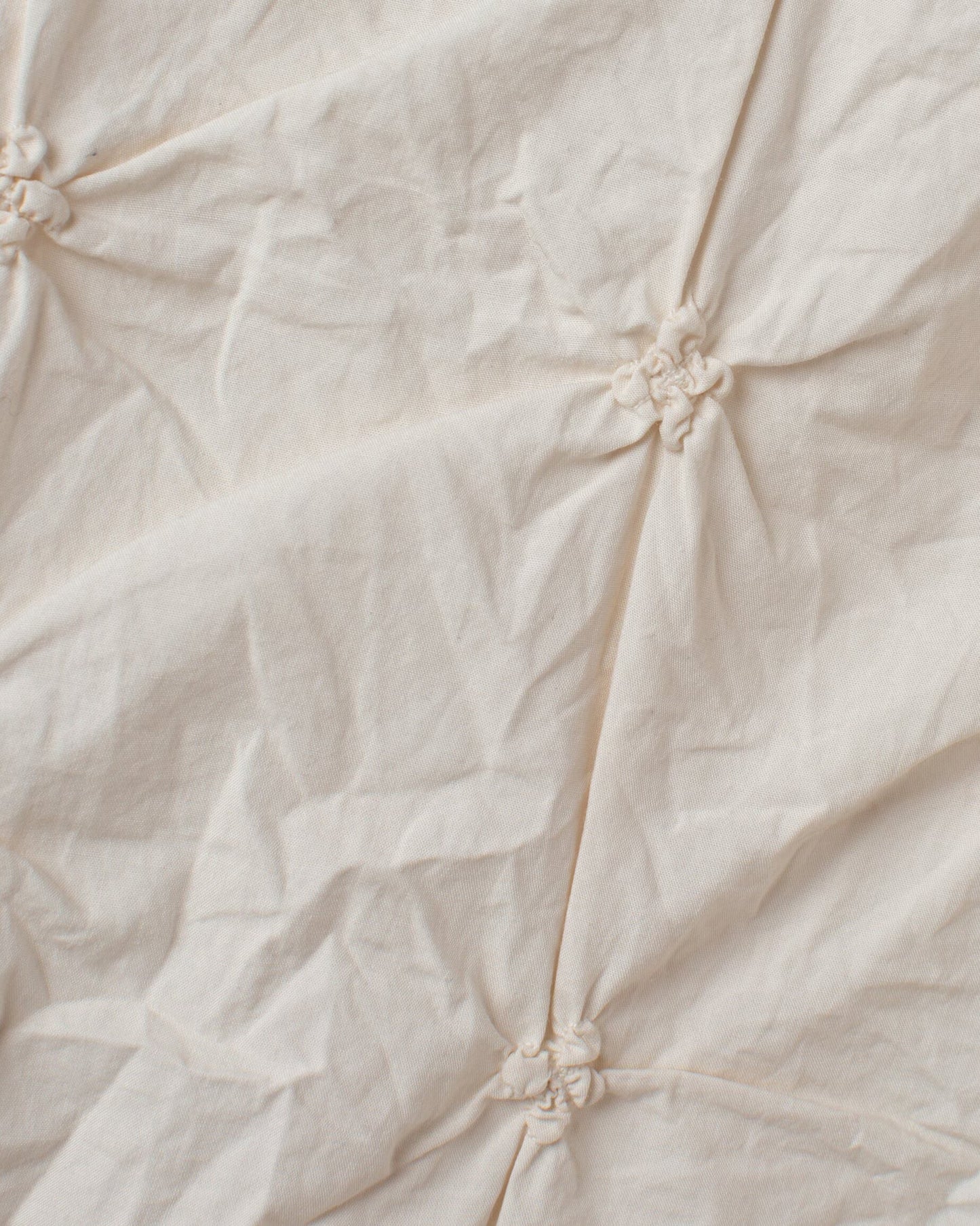 Ewa i Walla 'Claire' Smocked Bodice Dress In Bone