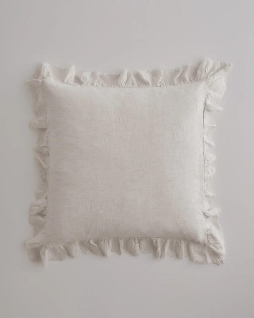 Hale Mercantile 'Kristine' Frill Edge European Linen Pillowcase