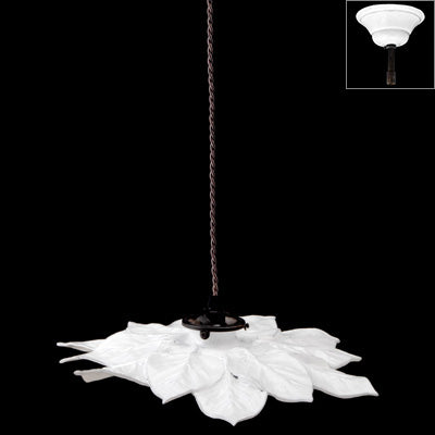 Astier de Villatte Jose Levy 5 Leaf Pendant Light