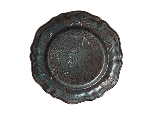 Sthal Sweden Large Round Platter - Fig
