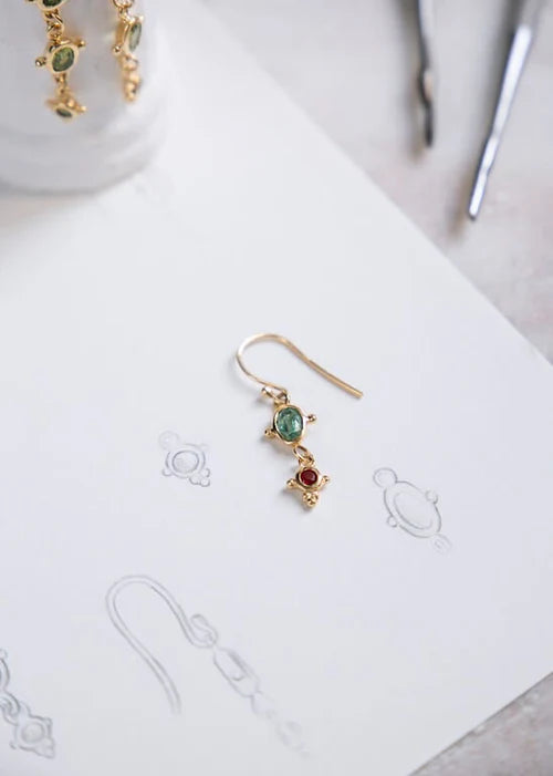 Alix d. Reynis Leo Earrings