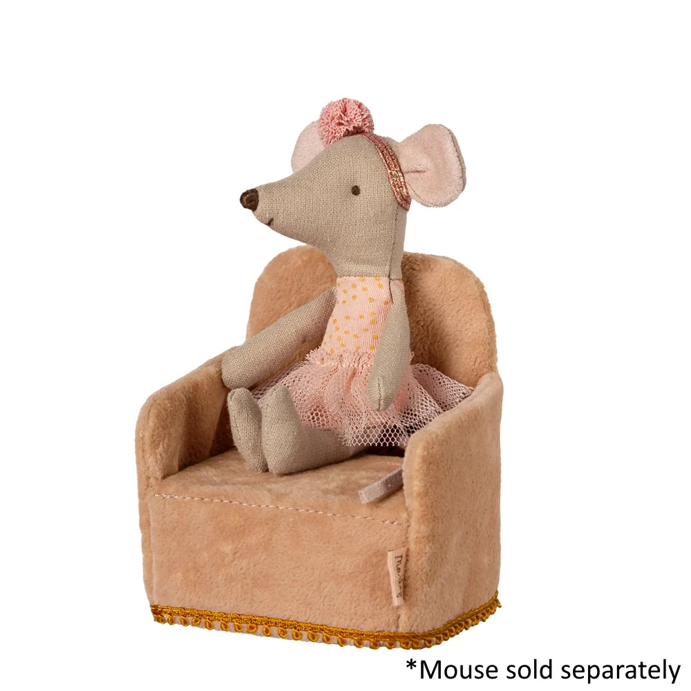 Maileg Mouse Chair - Powder