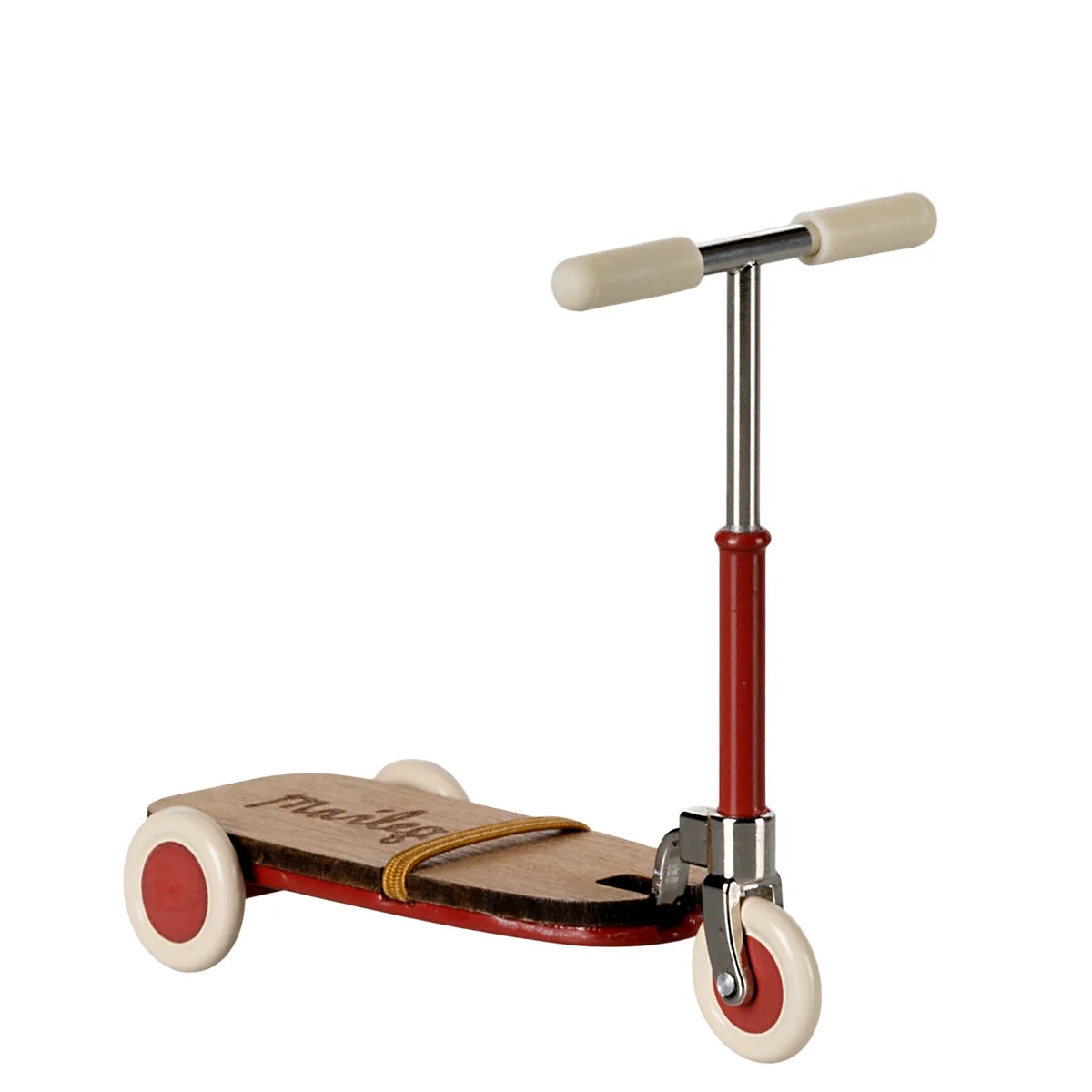Maileg Kick Board Scooter, Mouse - Red