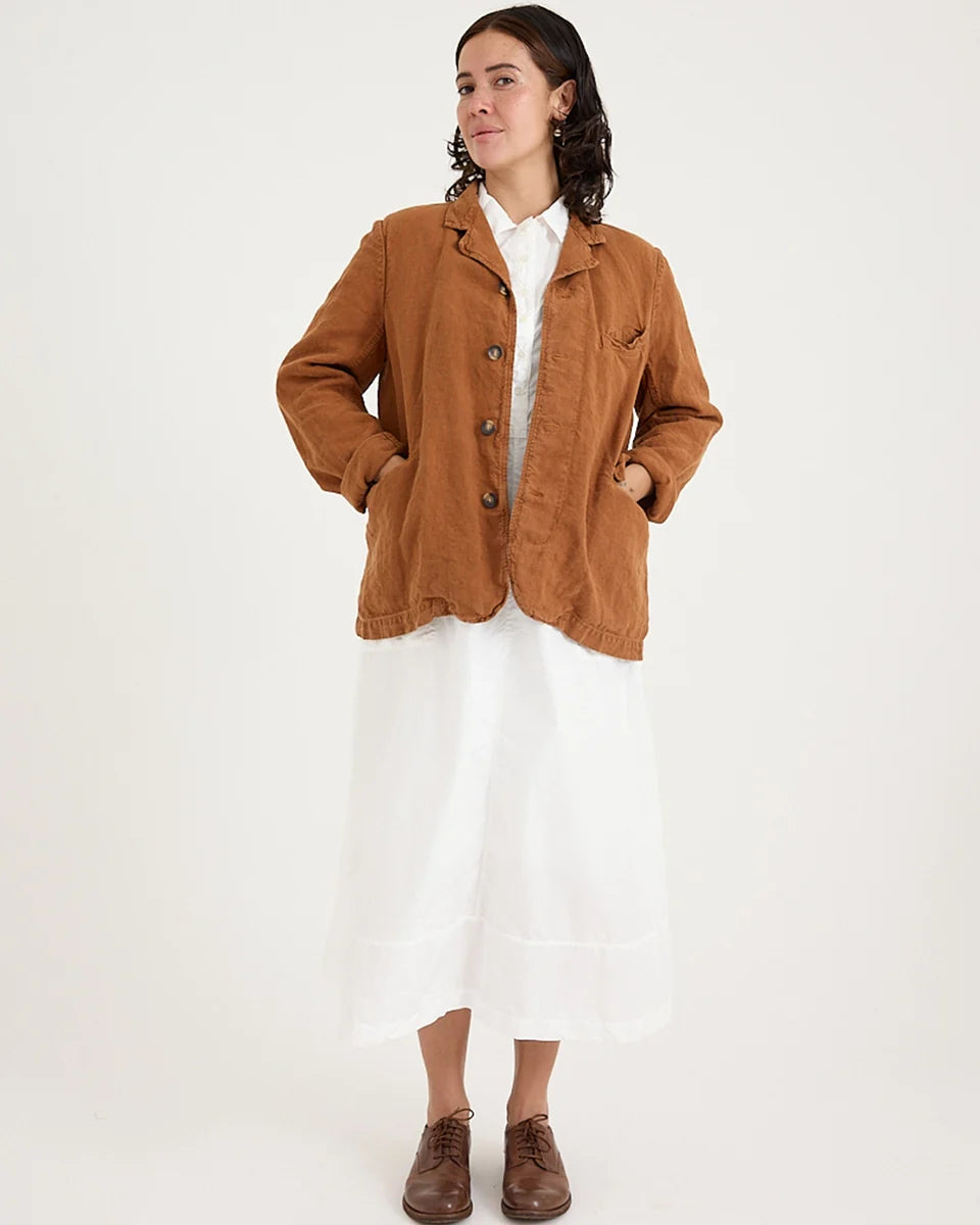 Metta Dominique Line Blazer - Brick