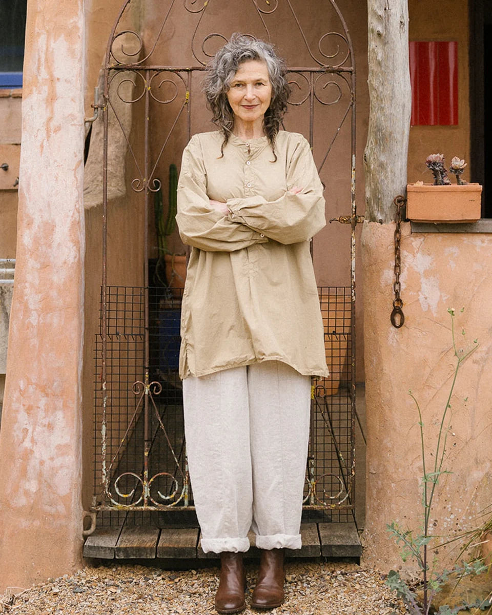 Metta Frankie Linen Pants - Natural Melange