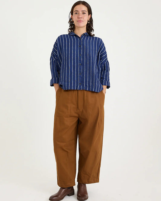 Metta Stevie Barrel Pants - Brick