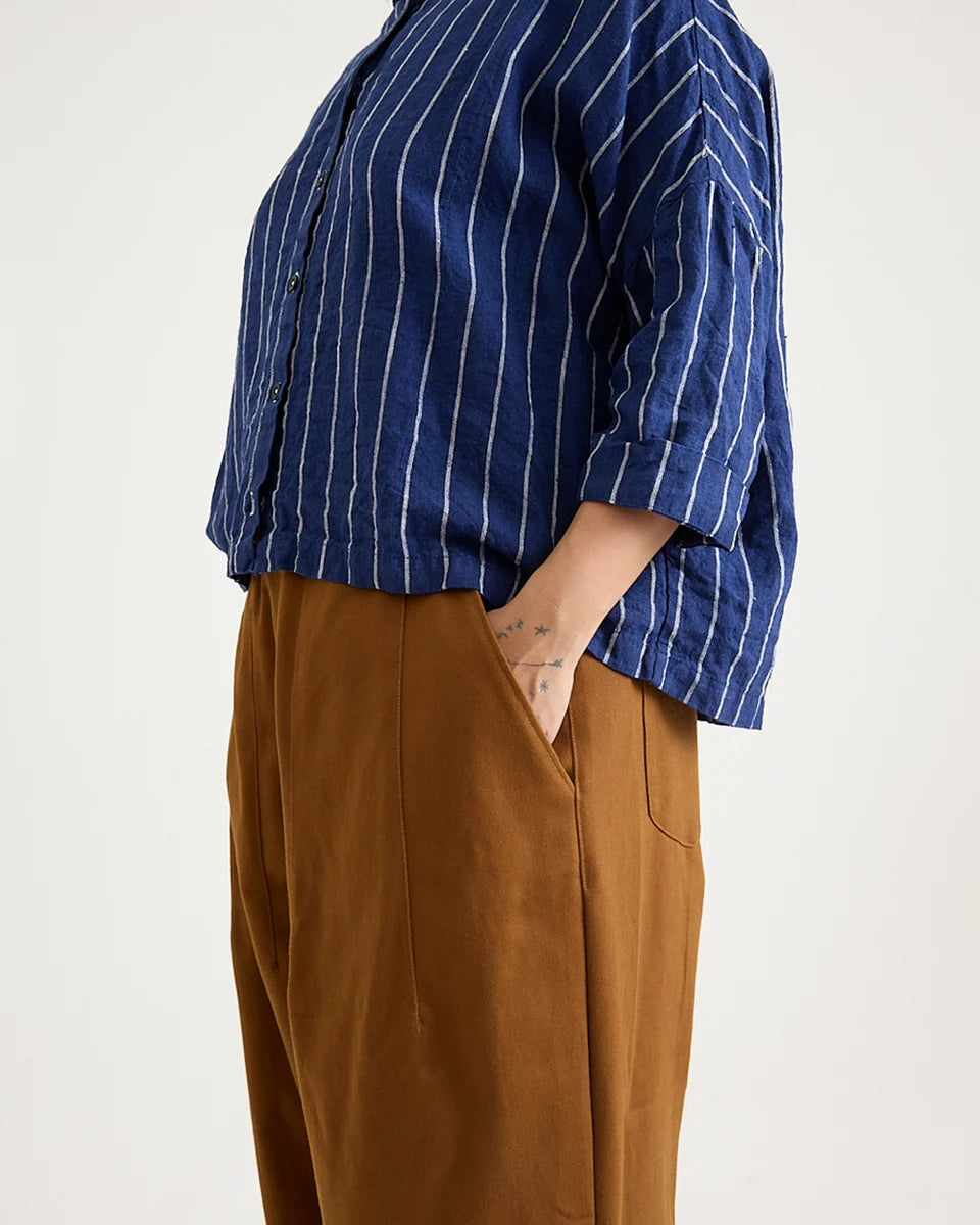 Metta Stevie Barrel Pants - Brick
