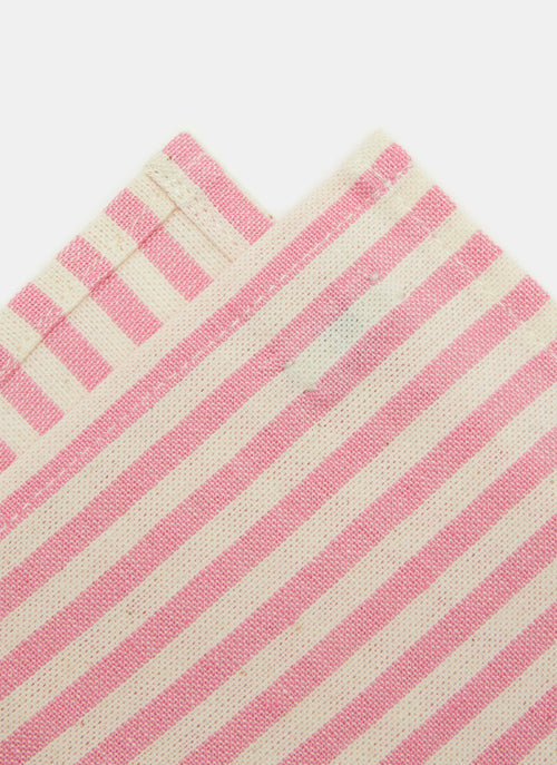 Heather Taylor Home 'Peony Mini Stripe Napkins Set of 4