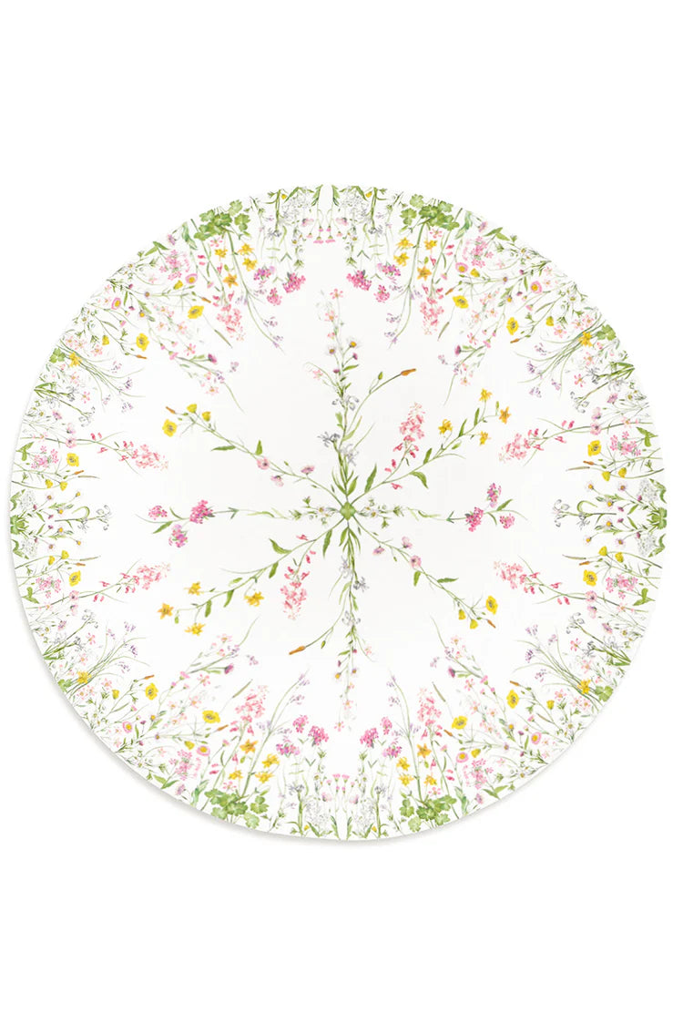 Summerill & Bishop 'Our June' Round Linen Tablecloth PRE-ORDER