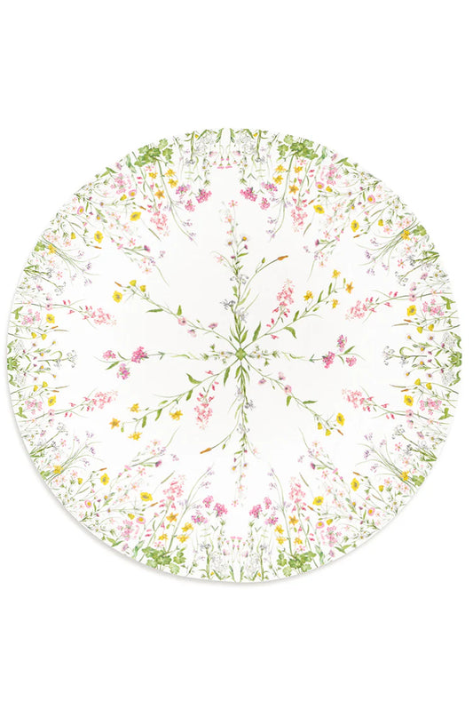 Summerill & Bishop 'Our June' Round Linen Tablecloth