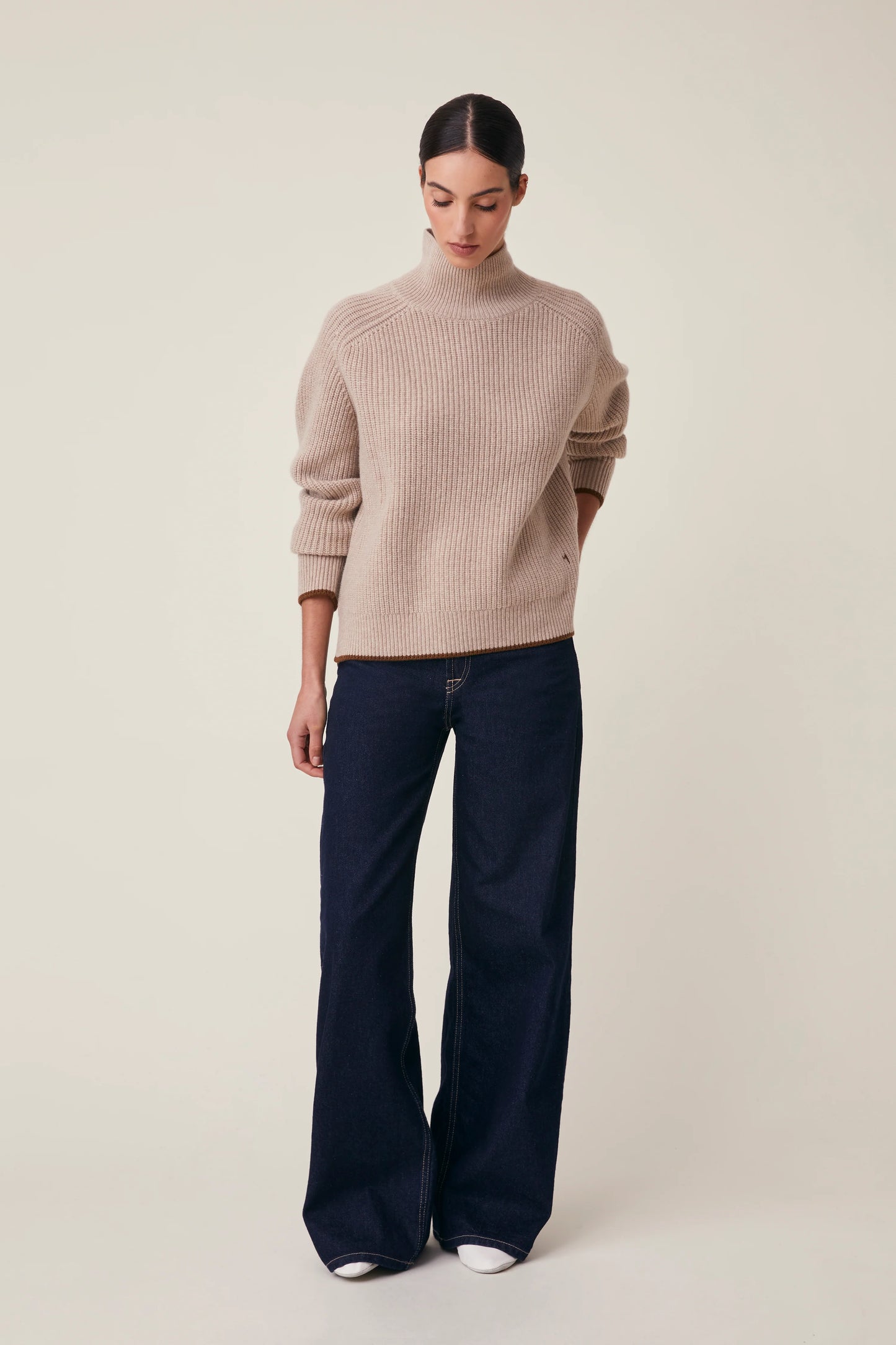 Moismont Merino Sweater 'Misha' In Cord