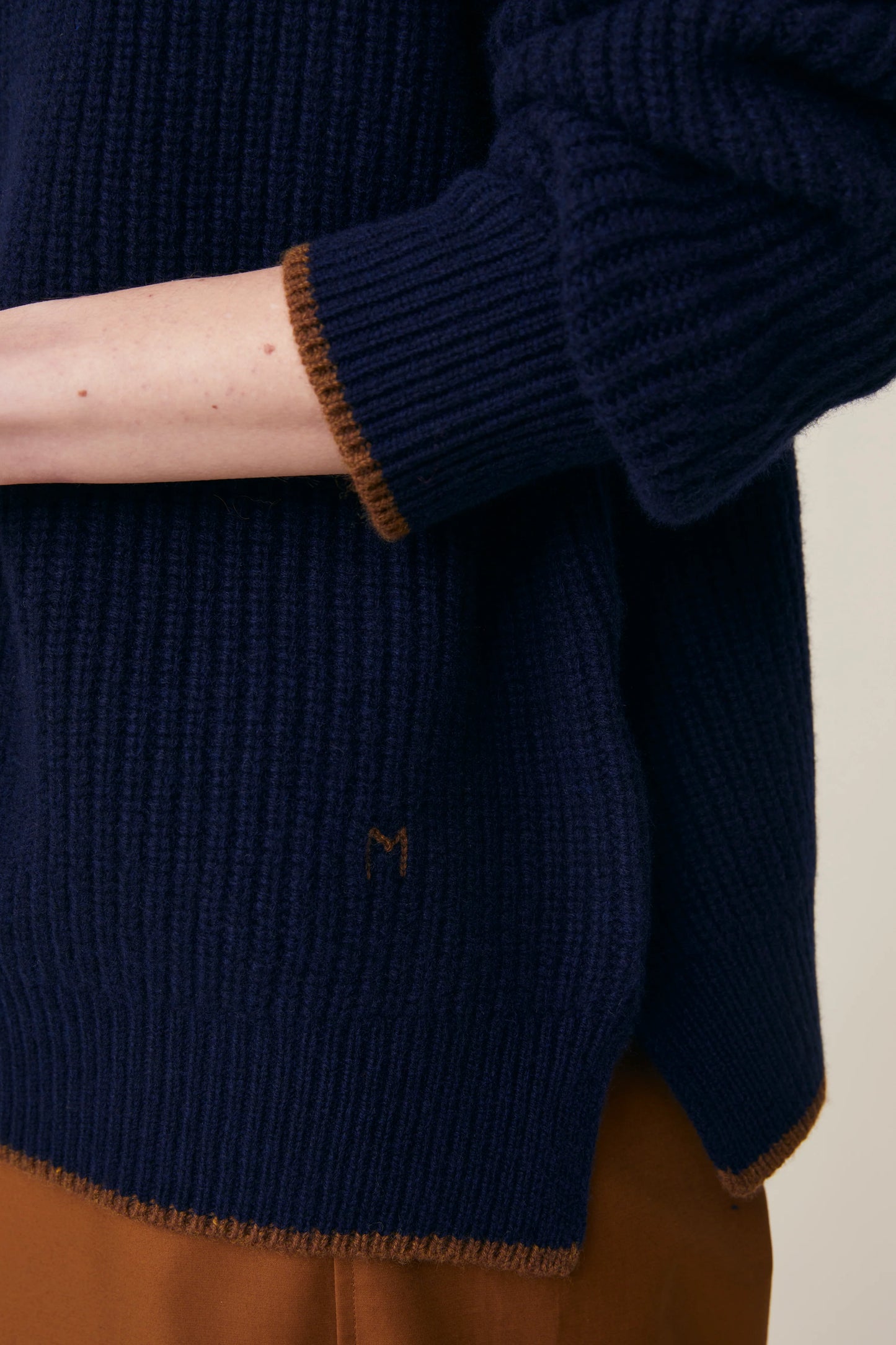 Moismont Merino Sweater 'Misha' In Magic Blue
