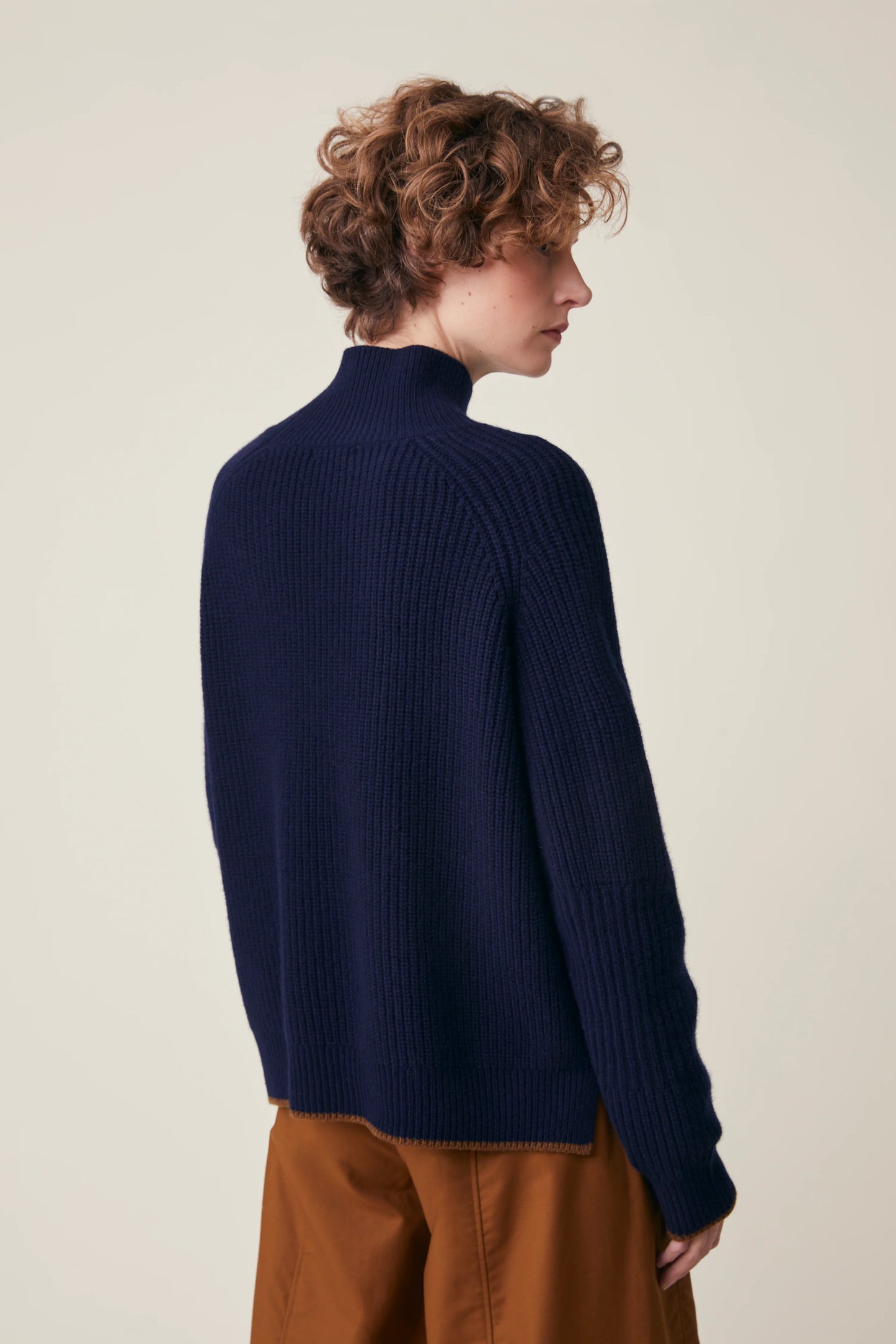 Moismont Merino Sweater 'Misha' In Magic Blue