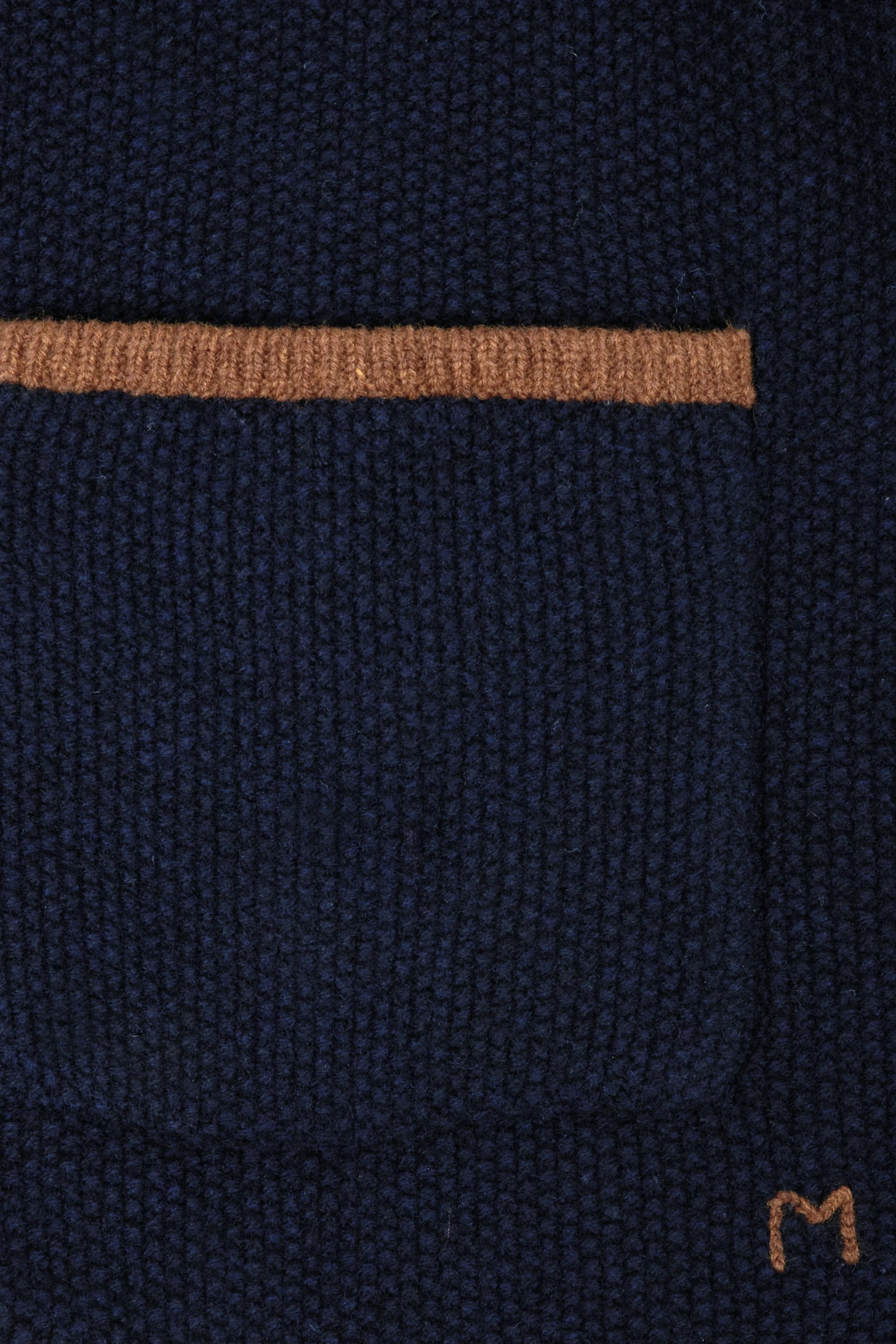 Moismont Merino Cardigan 'Angele' In Magic Blue