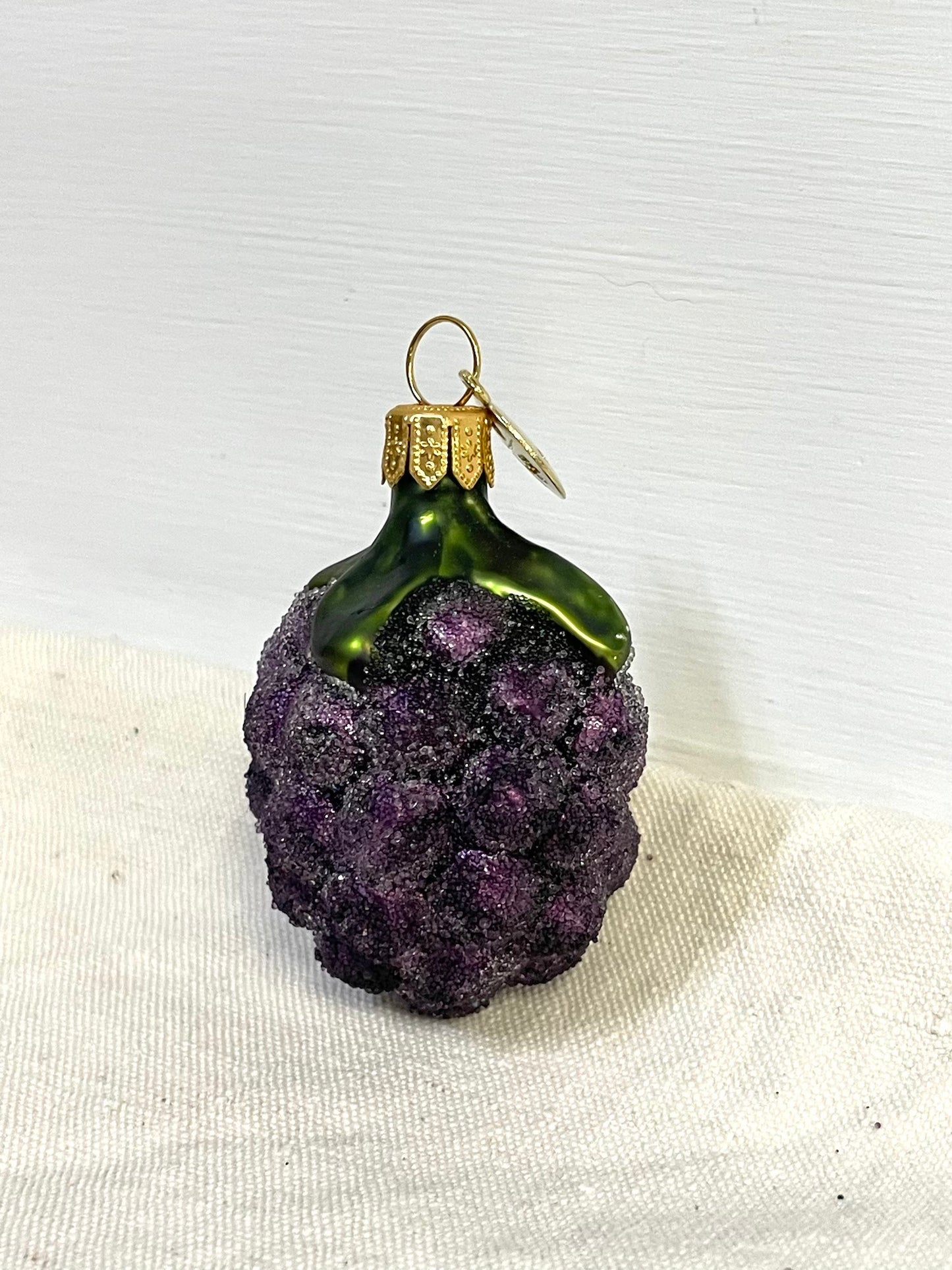 Polish Glass Ornament - Miniature Blackberry