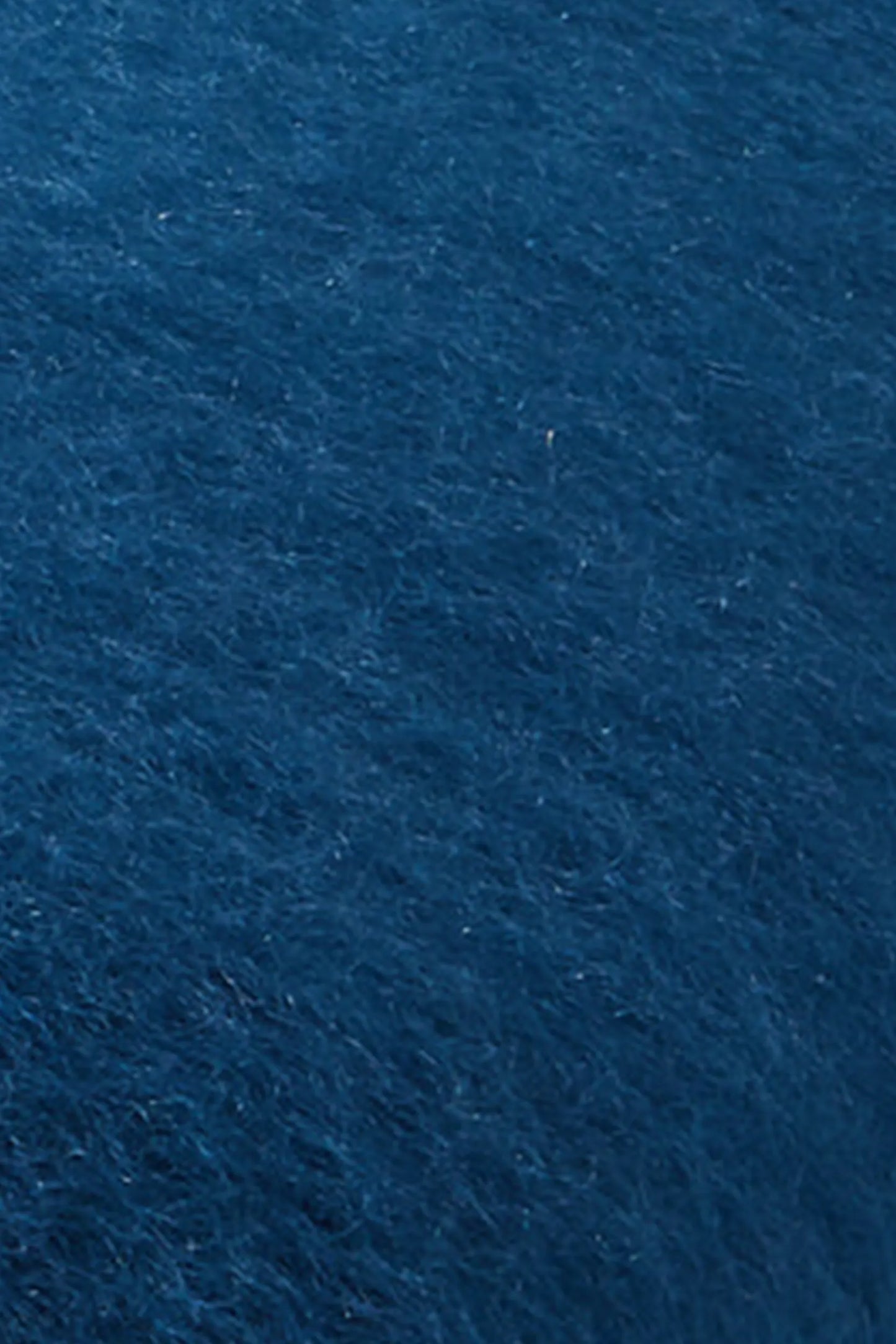 Mantas Ezcaray Navy Mohair Blanket