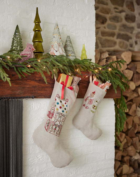 Coral & Tusk North Pole Bear and Bunny Small Stocking