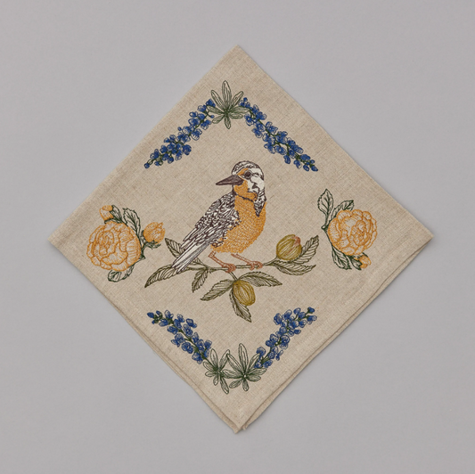 Coral & Tusk x Lela Rose 'Meadowlark' Dinner Napkin