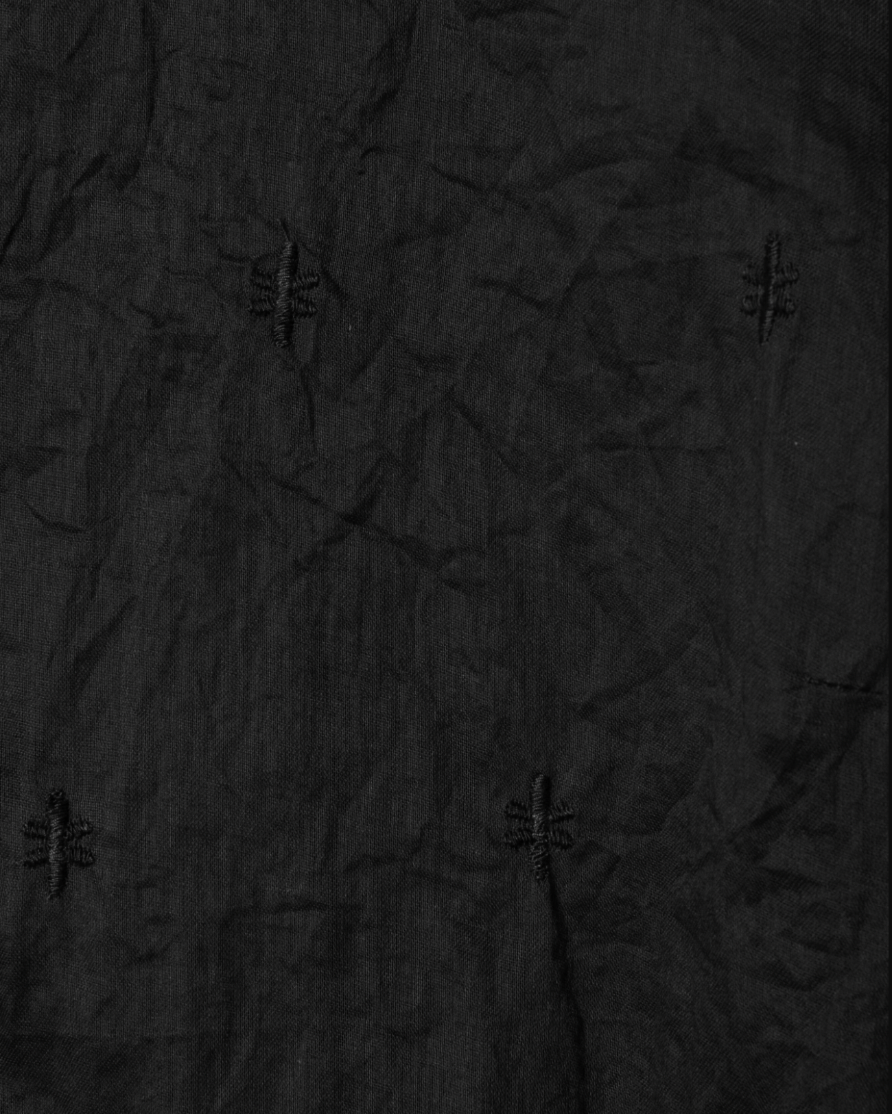 Ewa i Walla 'Parisa' Blouse With Lace Collar And Sleeves In Black