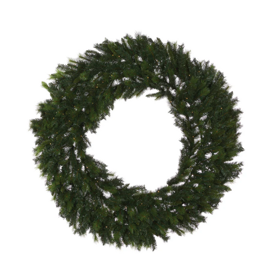 Fir Christmas Wreath with LED Lights - 150cm