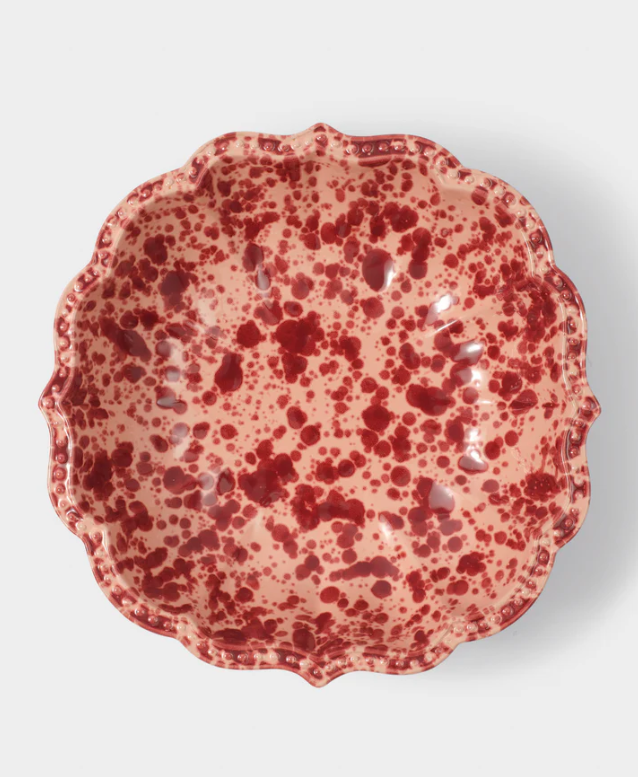 Cabana - Speckled Serving Bowl - Pink