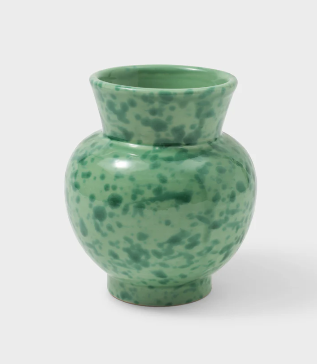 Cabana - Speckled Vase - Green