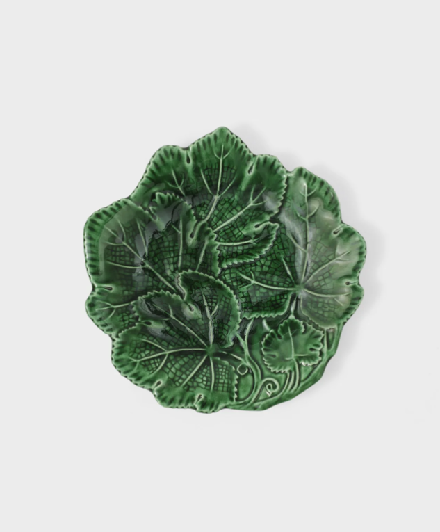 Cabana - Vine Leaf Fruit Plate - Green
