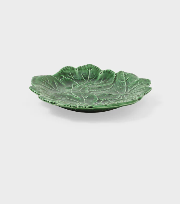 Cabana - Vine Leaf Fruit Plate - Green