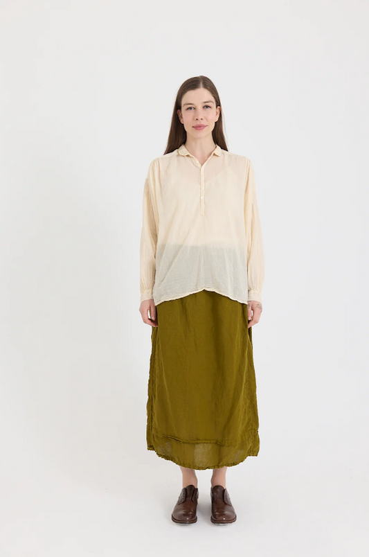 Metta Hill Shirt - Cotton Voile - Antique