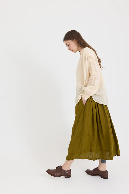 Metta Hill Shirt - Cotton Voile - Antique