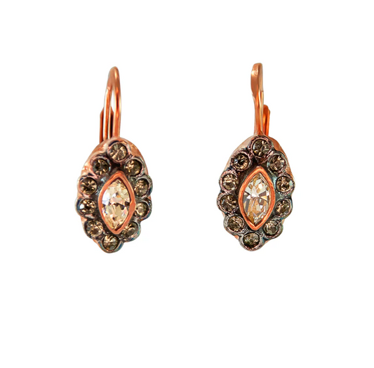 Italian Crystal Bright Drop Earrings