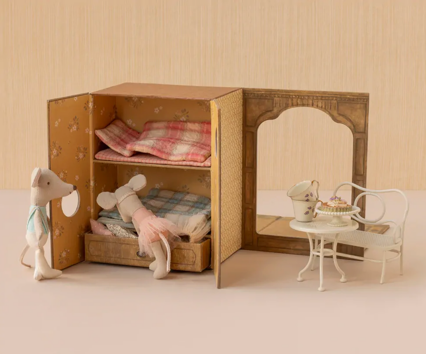 Maileg Ballet Mice Dance Studio - Little Brother & Sister