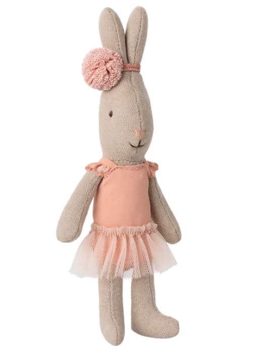 Maileg Rabbit Micro Ballet Suit and Skirt Rose