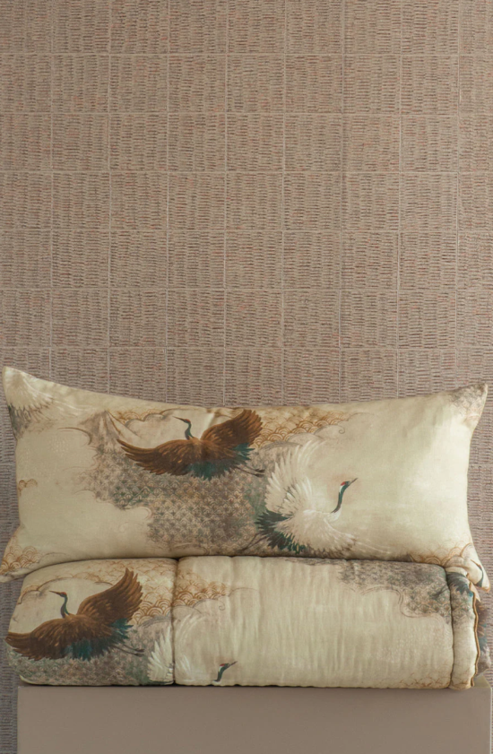 Bianca Lorenne 'Tsuru Natural' Bolster Cushion