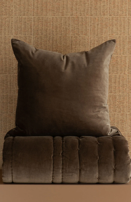 Bianca Lorenne 'Mica Cocoa' Velvet Comforter