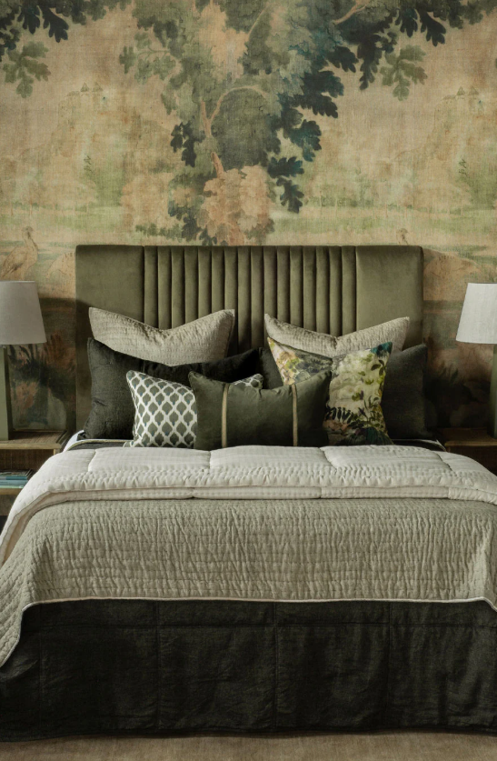 Bianca Lorenne 'Luchesi Olive' Cushion